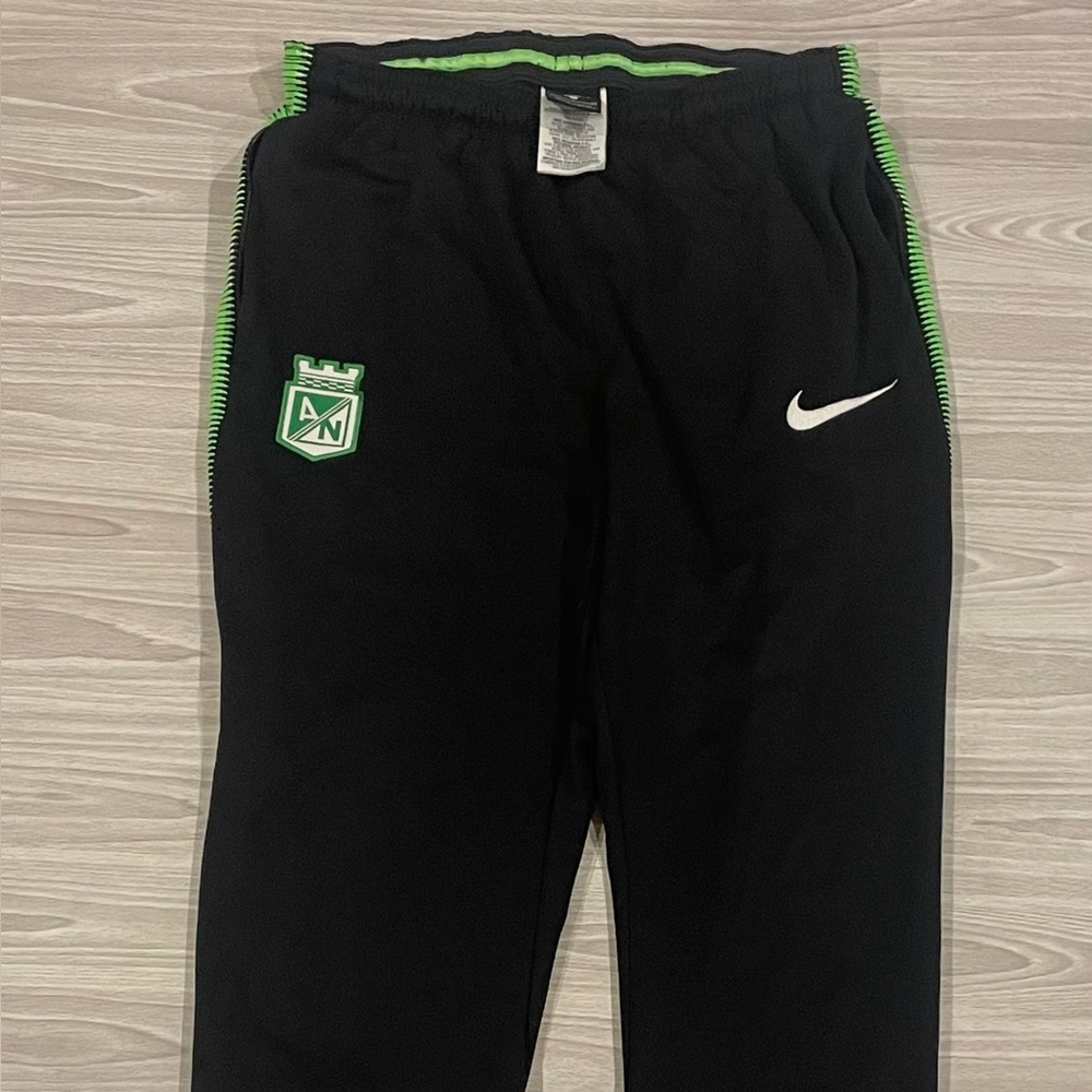 Nike Atletico Nacional Dry Training Pants 883774-010 Black Men’s Size Small